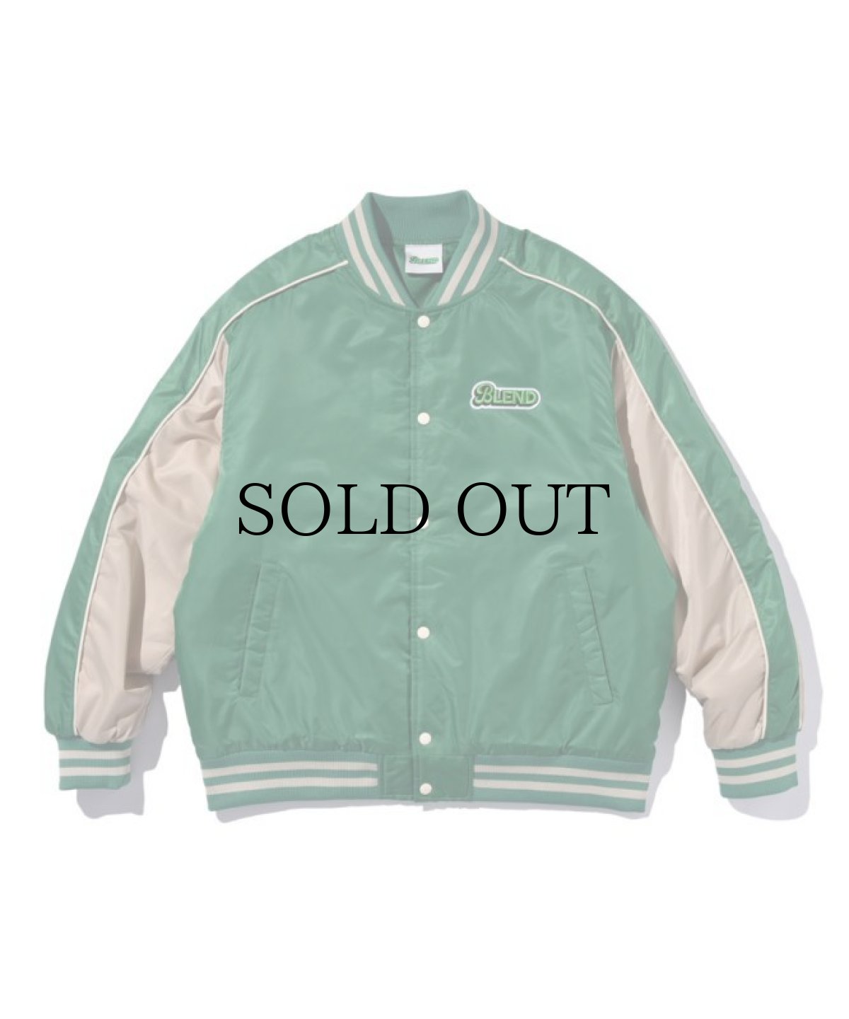 画像2: BLEND(ブレンド) / "BLEND" LOGO SOUVENIR JACKET (2)