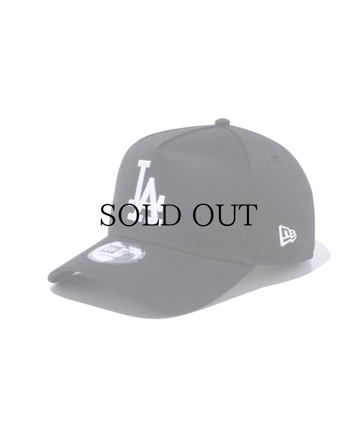 画像3: NEW ERA / 9FORTY A-Frame  Black and White ロサンゼルス・ドジャース ブラック (3)