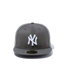 画像2: NEW ERA / 59FIFTY ニューヨーク・ヤンキース  ヘザーグレー × ホワイト (2)