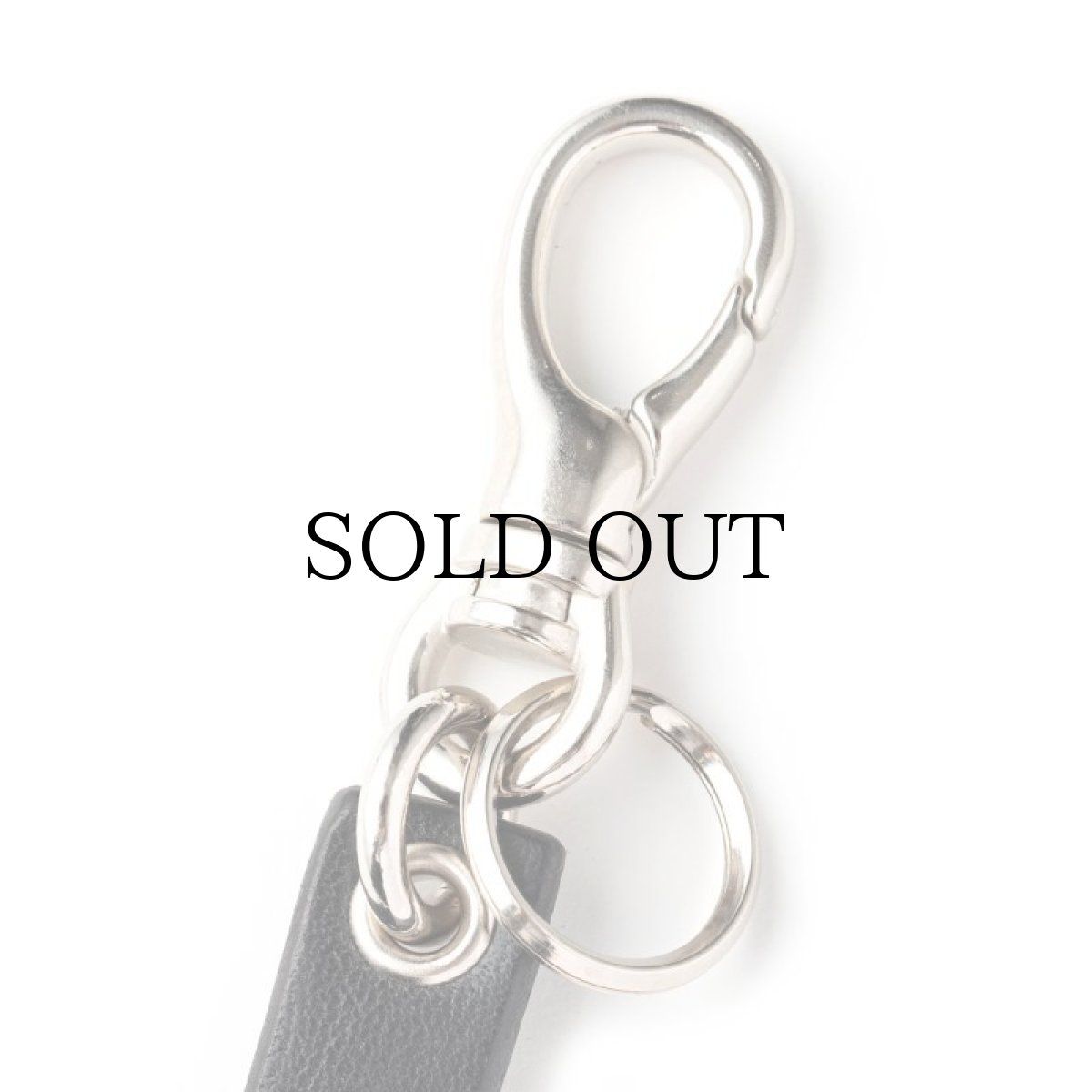 画像2: CALEE(キャリー) / STUDS LEATHER ASSORT KEY RING <TYPE I> B (2)