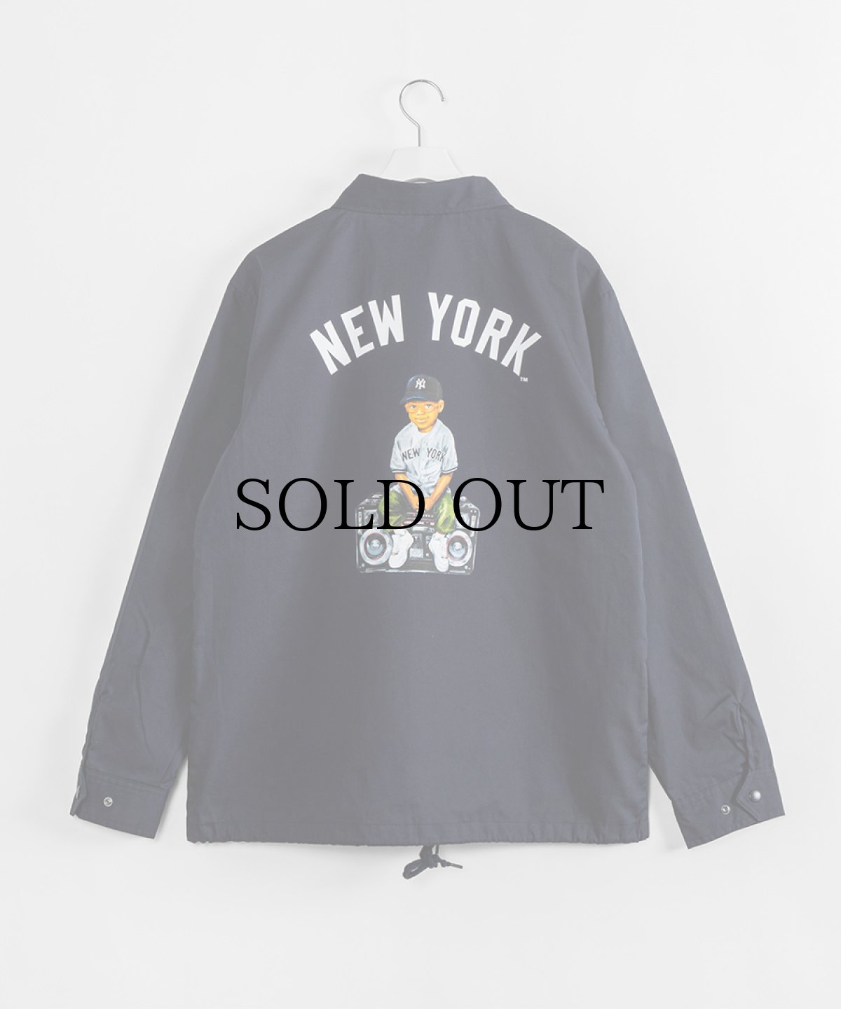 画像1: APPLEBUM(アップルバム) / "NEWYORK YANKEES BOY" COACH JACKET (1)