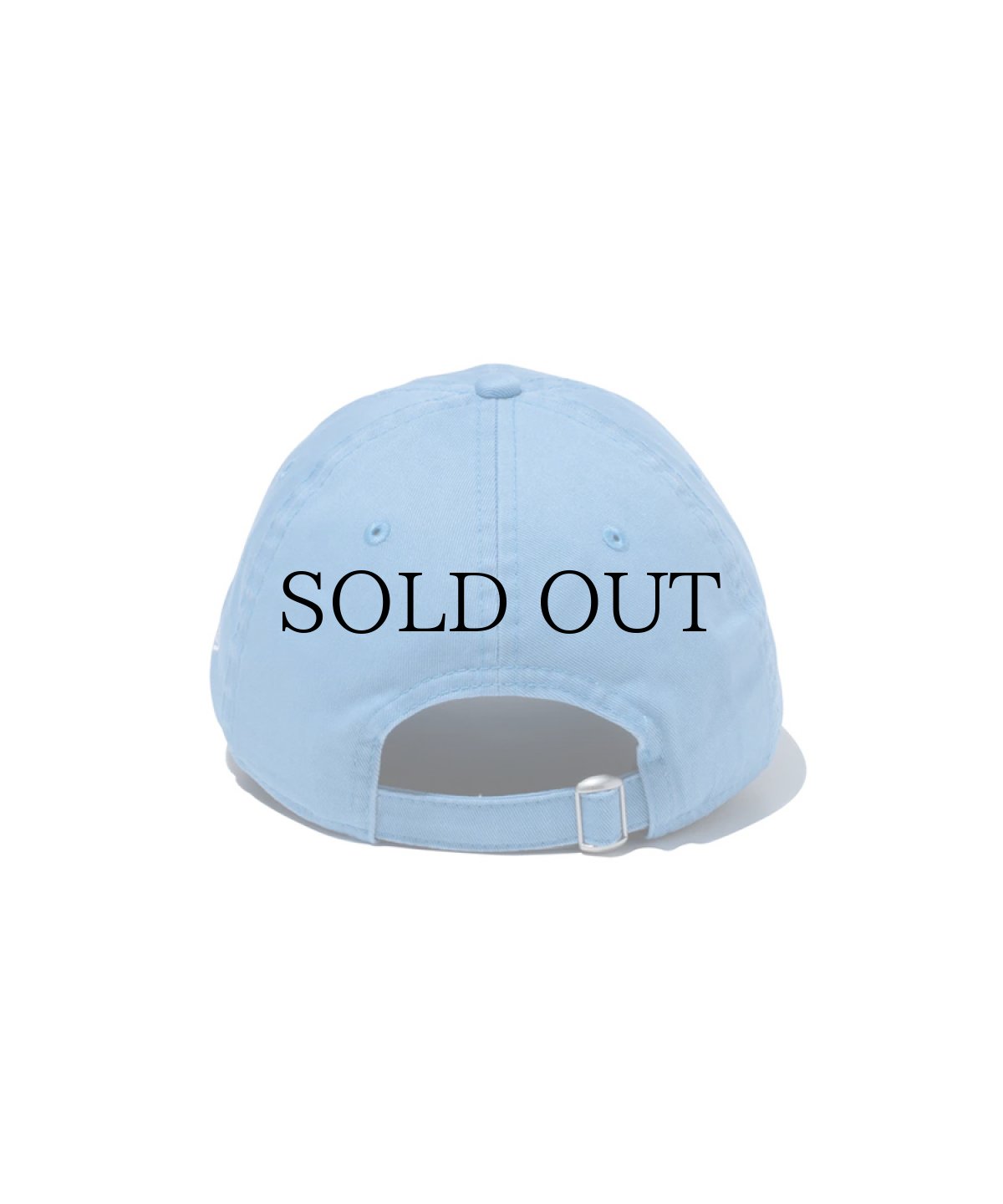 画像2: NEW ERA / 9TWENTY クロスストラップ ウォッシュドコットン ニューヨーク・ヤンキース スカイブルー × ホワイト (2)