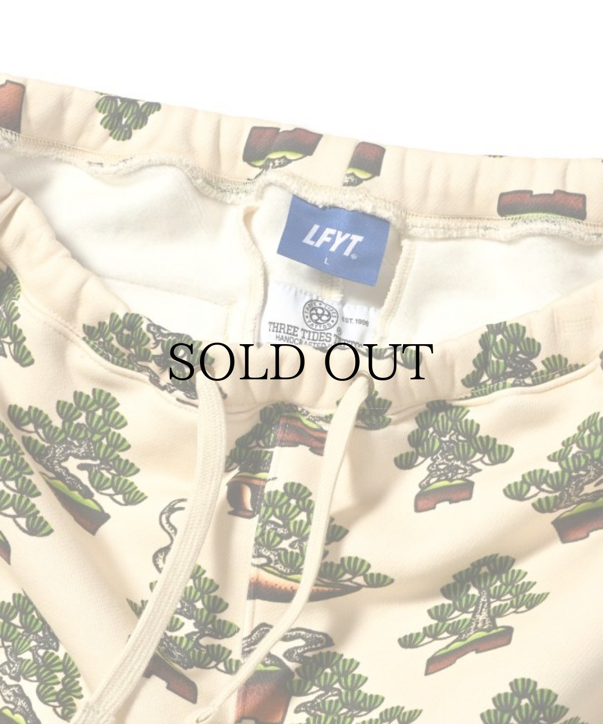 画像4: LFYT(ラファイエット) / LFYT×THREE TIDES TATTOO ‐YUSUKE HAMAMOTO BONSAI SWEAT PANTS (4)