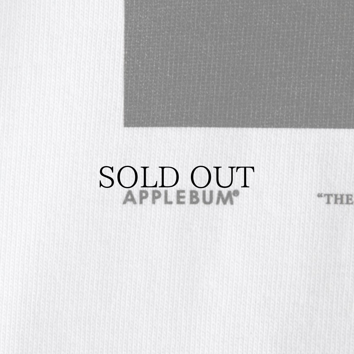 画像11: APPLEBUM(アップルバム) / MONOCHROME T-SHIRT (SPOT LIGHT) (11)