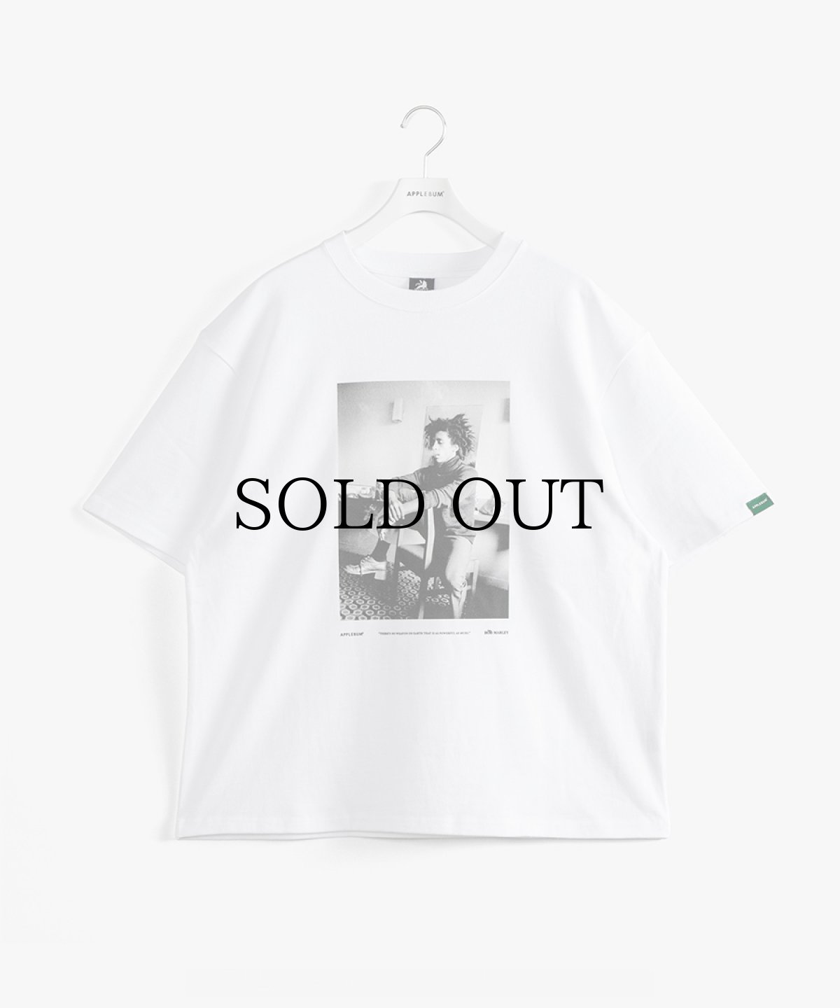 画像2: APPLEBUM(アップルバム) / MONOCHROME T-SHIRT (CHILL) (2)