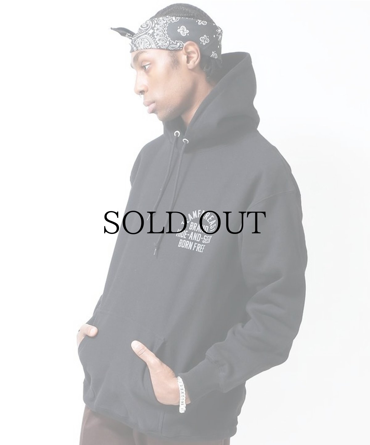 画像7: HIDEANDSEEK(ハイドアンドシーク) / College Hooded Sweat Shirt(24ss) (7)