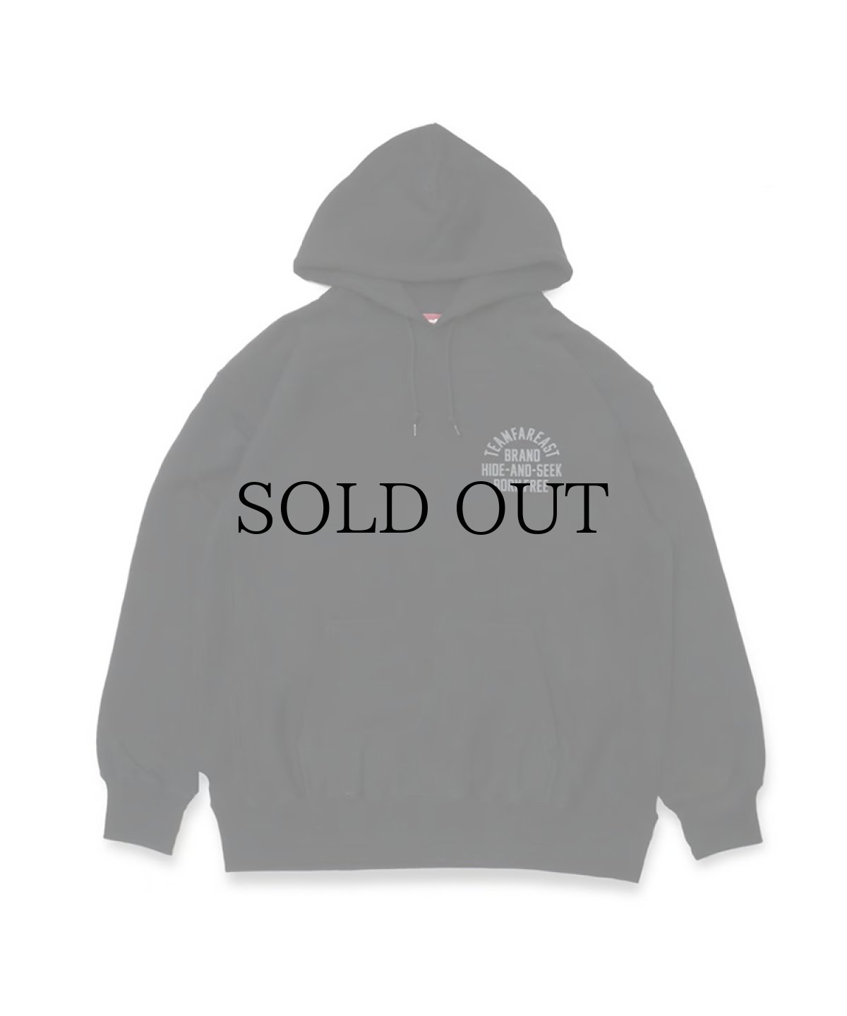 画像2: HIDEANDSEEK(ハイドアンドシーク) / College Hooded Sweat Shirt(24ss) (2)