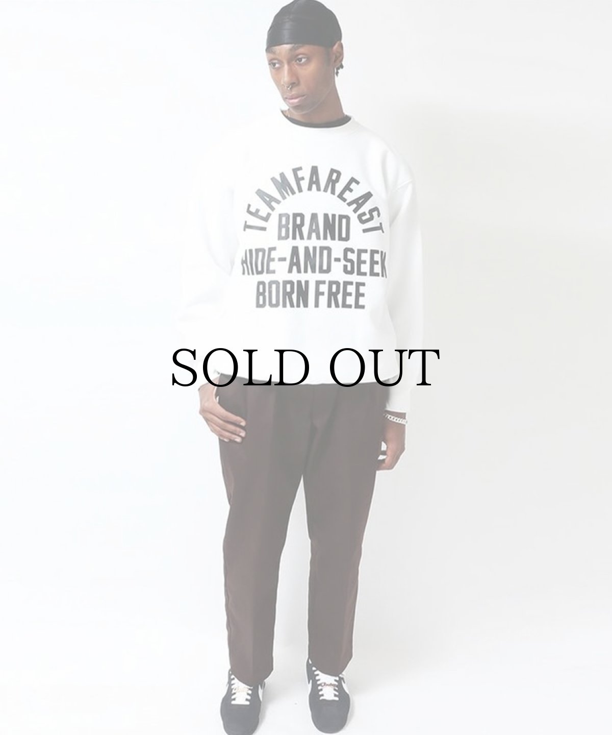 画像6: HIDEANDSEEK(ハイドアンドシーク) / College Sweat Shirt(24ss) (6)