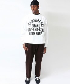 画像6: HIDEANDSEEK(ハイドアンドシーク) / College Sweat Shirt(24ss) (6)