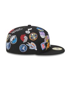 画像3: NEW ERA / 59FIFTY NBA All-Star Edition オールオーバーロゴ ブラック (3)