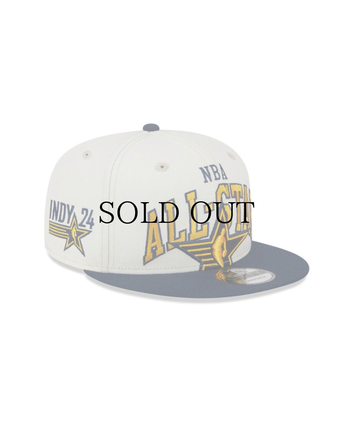 画像1: NEW ERA / 9FIFTY NBA All-Star Edition クロームホワイト (1)