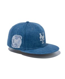 画像1: NEW ERA / 59FIFTY  Denim ニューヨーク・メッツ Subway Series ウォッシュドデニム (1)