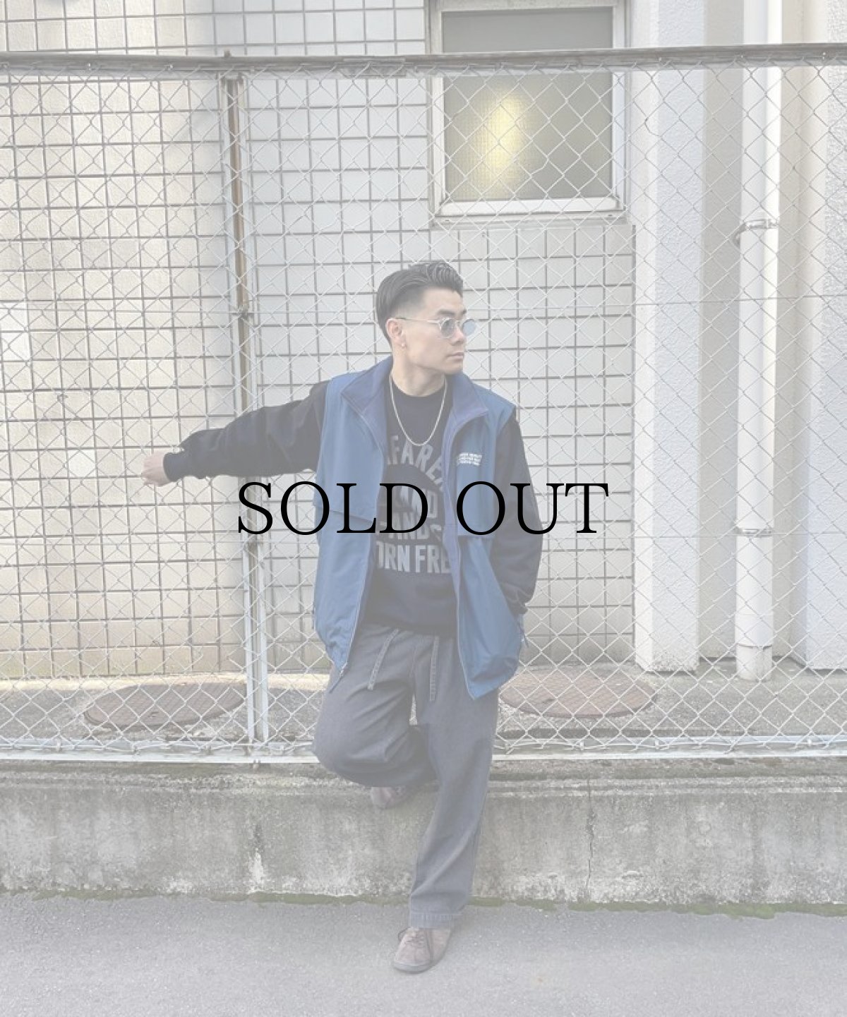 画像7: HIDEANDSEEK(ハイドアンドシーク) / Denim Track Pant (7)