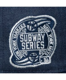 画像7: NEW ERA / 59FIFTY  Denim ニューヨーク・ヤンキース Subway Series インディゴデニム (7)