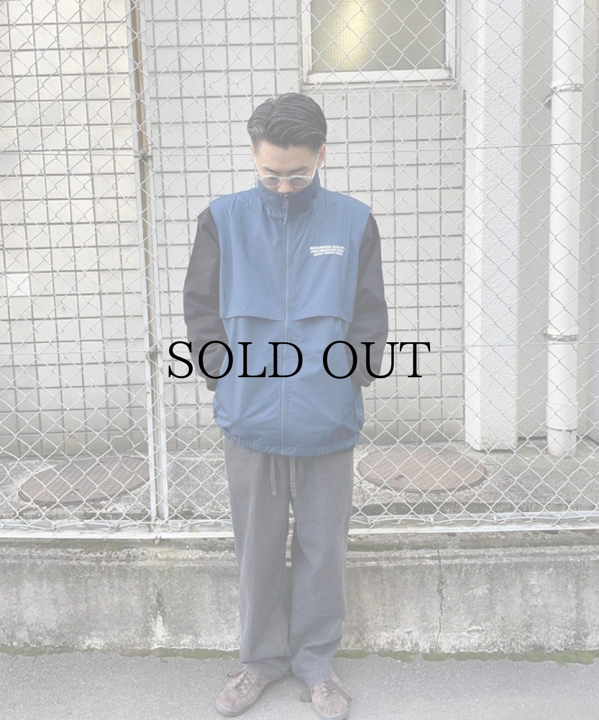 画像4: HIDEANDSEEK(ハイドアンドシーク) / Denim Track Pant (4)