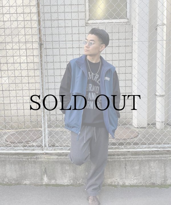 HIDEANDSEEK(ハイドアンドシーク) ベスト Nylon Zip Vest(24ss) HJ
