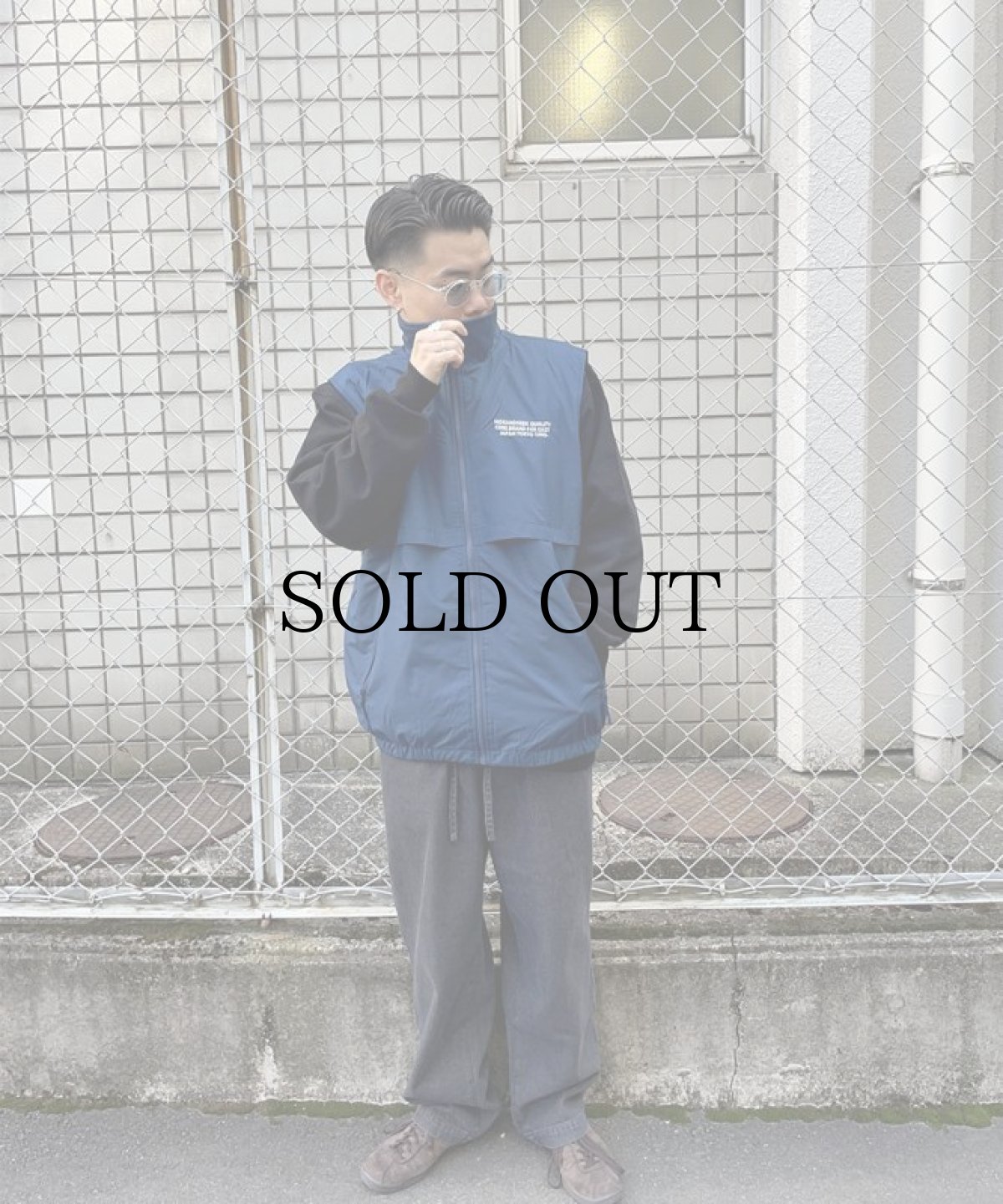 画像6: HIDEANDSEEK(ハイドアンドシーク) / Denim Track Pant (6)