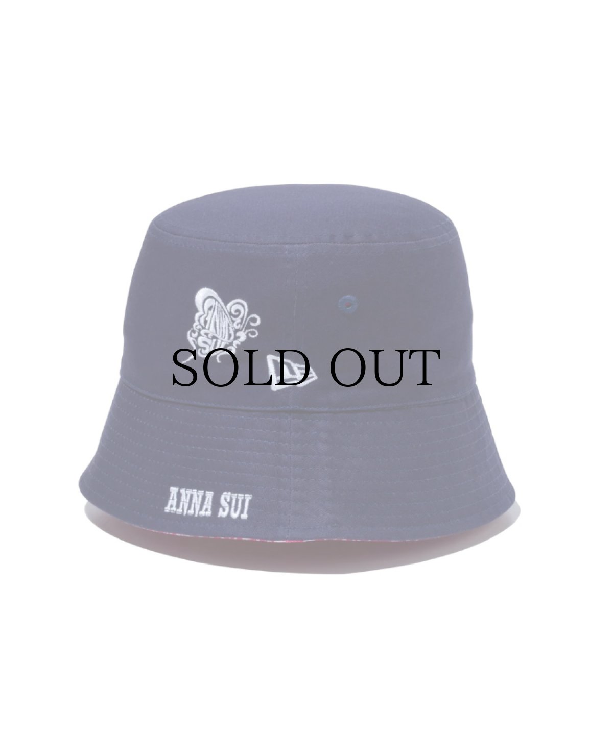 画像2: NEW ERA / バケット01 リバーシブル セーラーブリム Sailor Brim ANNA SUI (2)