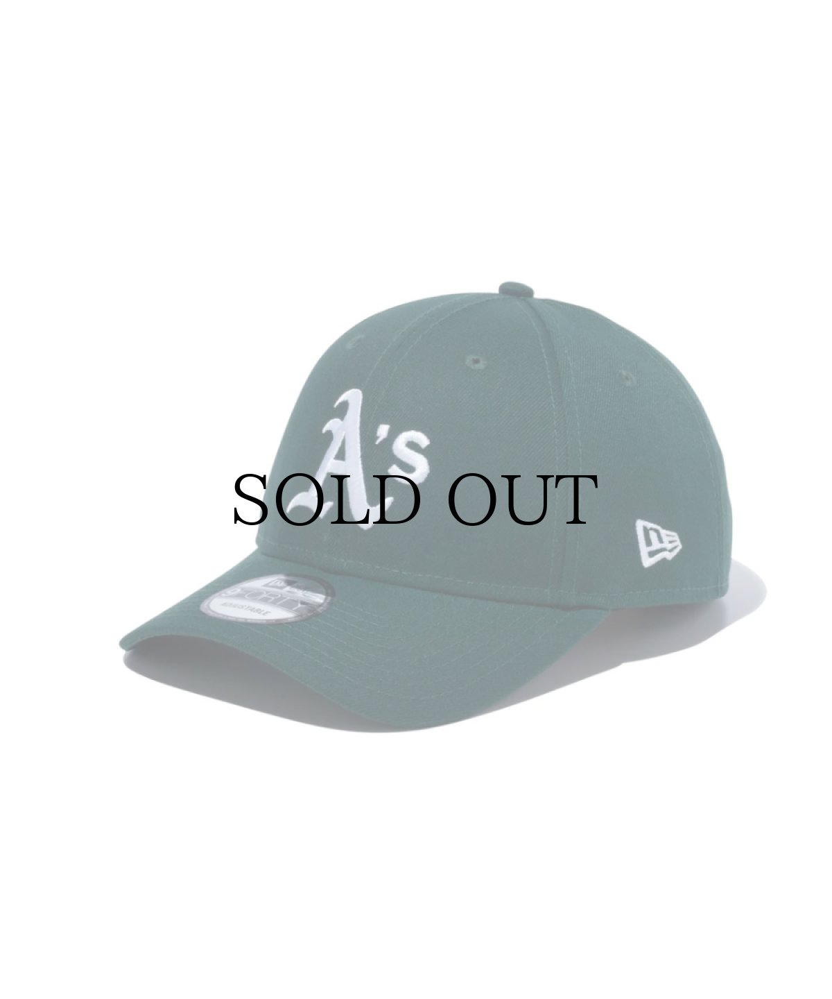 画像1: NEW ERA / 9FORTY MLB オークランド・アスレチックス ウーブンパッチ (1)