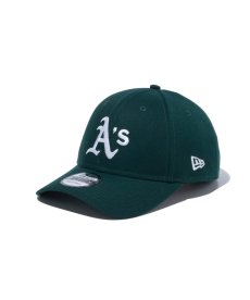 画像1: NEW ERA / 9FORTY MLB オークランド・アスレチックス ウーブンパッチ (1)