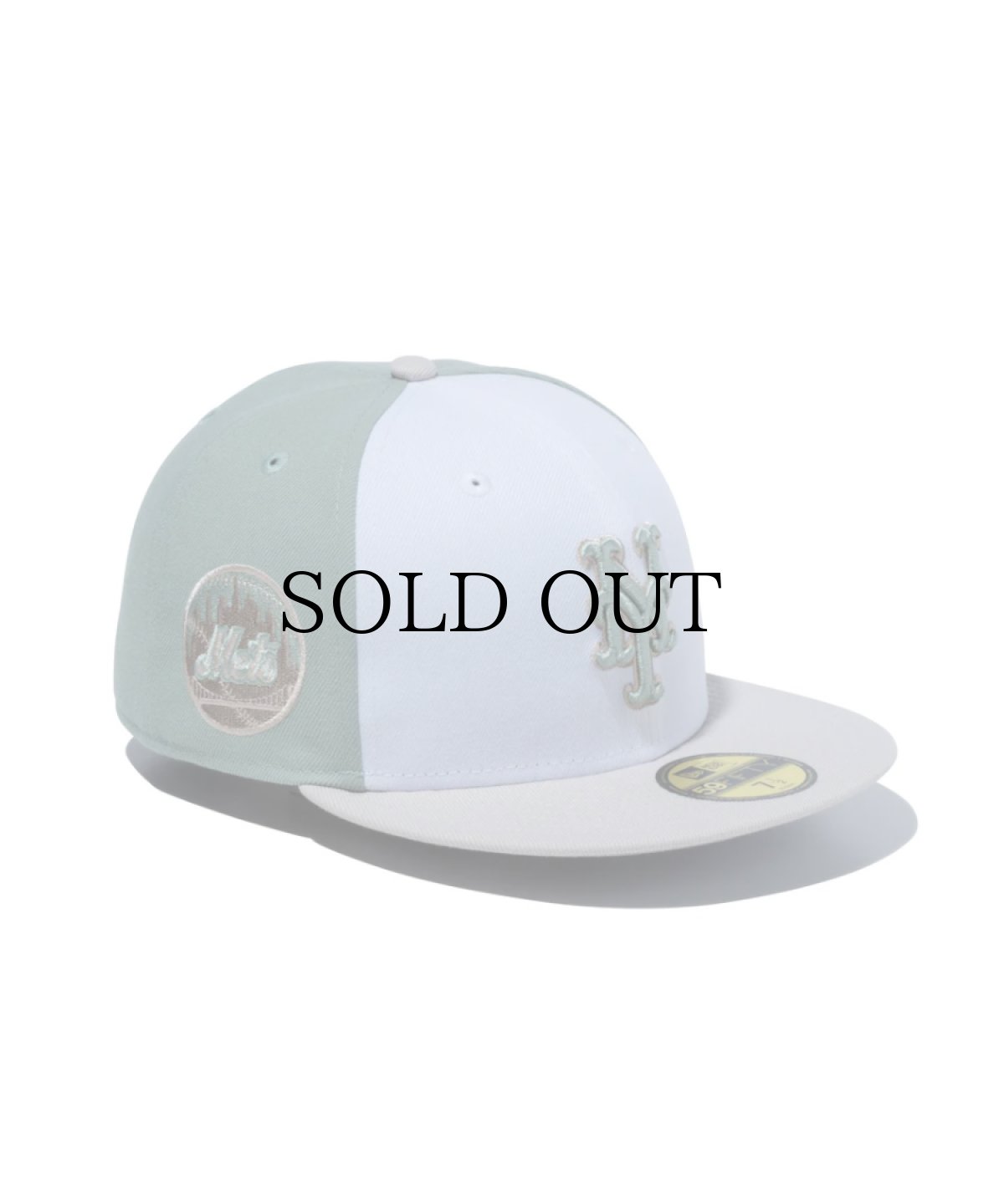 画像1: NEW ERA / 59FIFTY Light Green Pack ニューヨーク・メッツ (1)