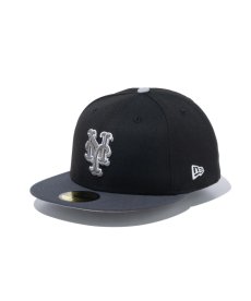 画像1: NEW ERA / 59FIFTY Shadow ニューヨーク・メッツ  (1)