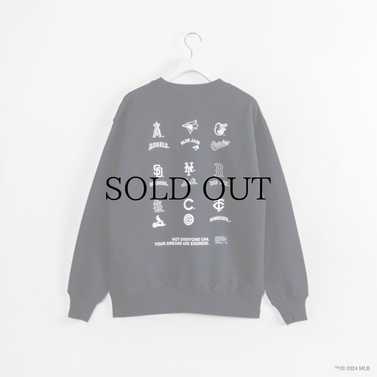 画像2: APPLEBUM(アップルバム) / “9 PLAYERS” CREW SWEAT (2)