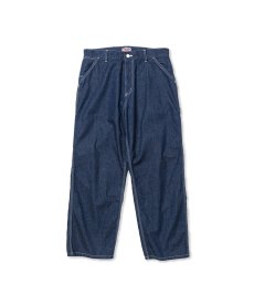 画像1: CALEE(キャリー) / 9.5OZ DENIM PAINTER PANTS (1)