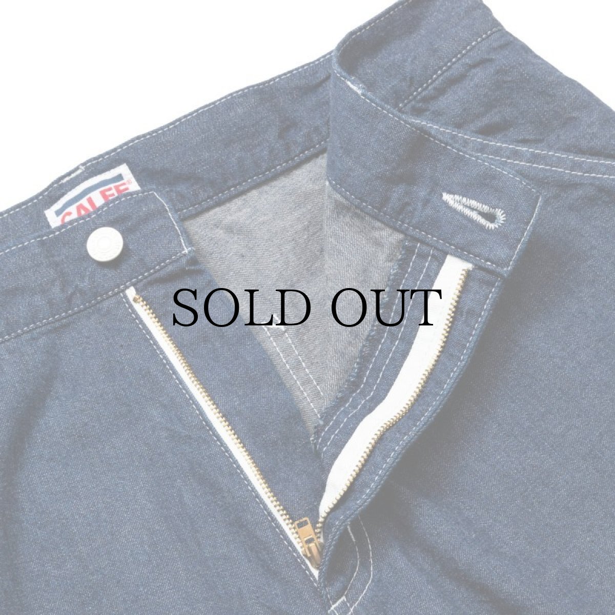 画像5: CALEE(キャリー) / 9.5OZ DENIM PAINTER PANTS (5)