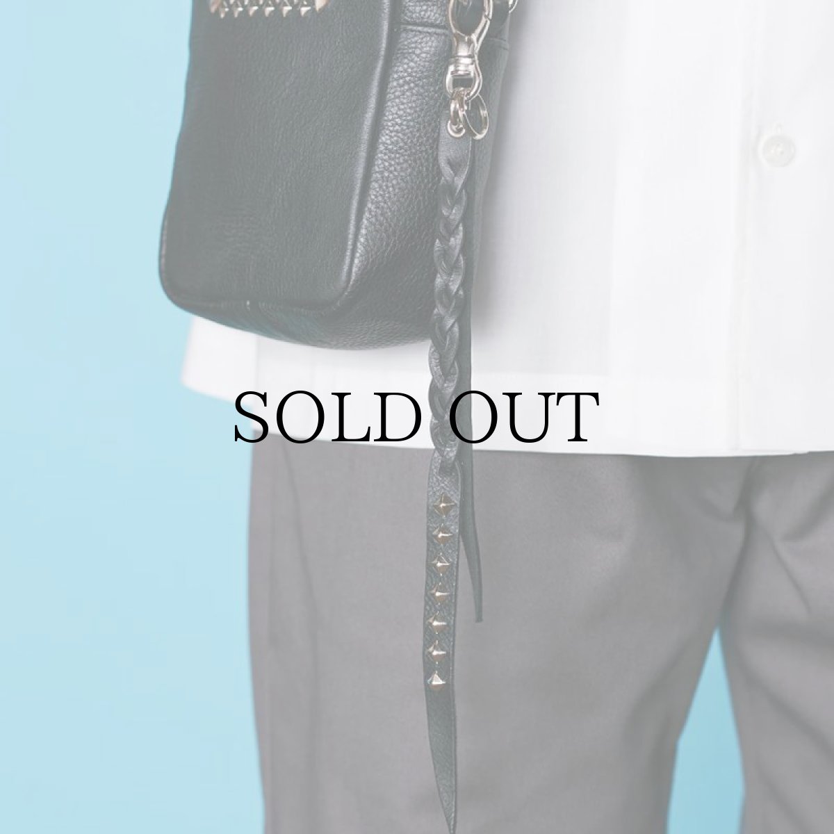 画像5: CALEE(キャリー) / STUDS LEATHER ASSORT KEY RING <TYPE II> B (5)