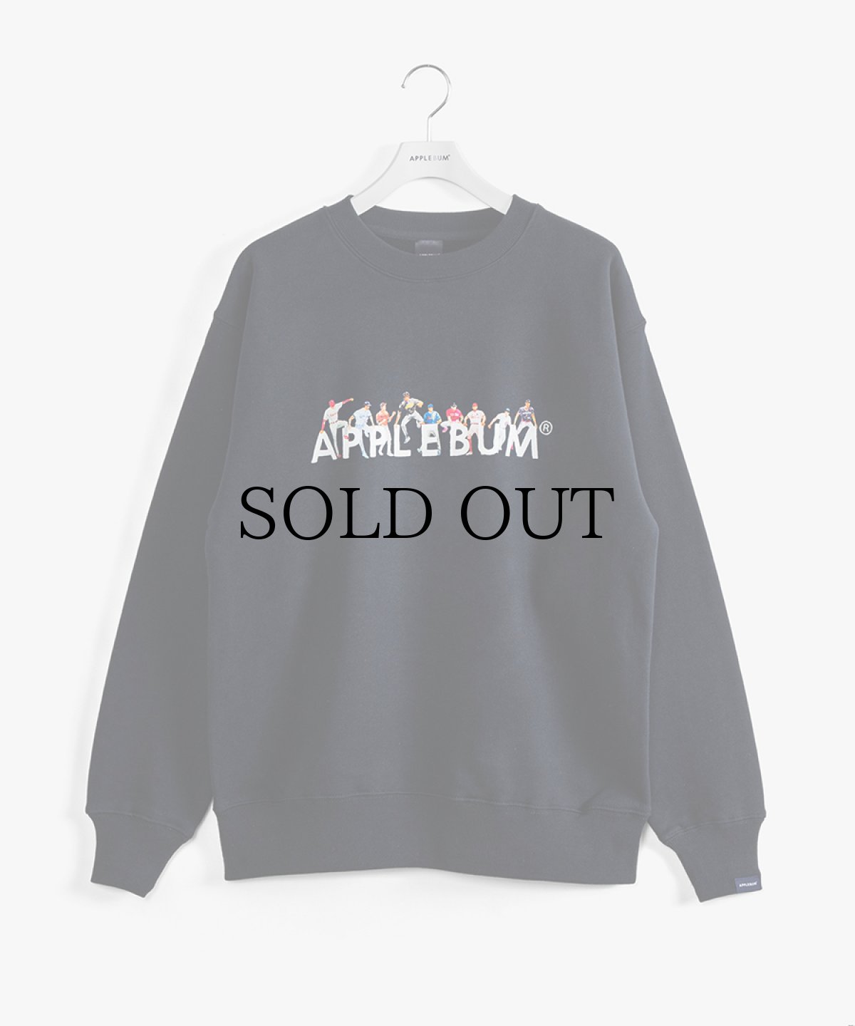 画像1: APPLEBUM(アップルバム) / “9 PLAYERS” CREW SWEAT (1)