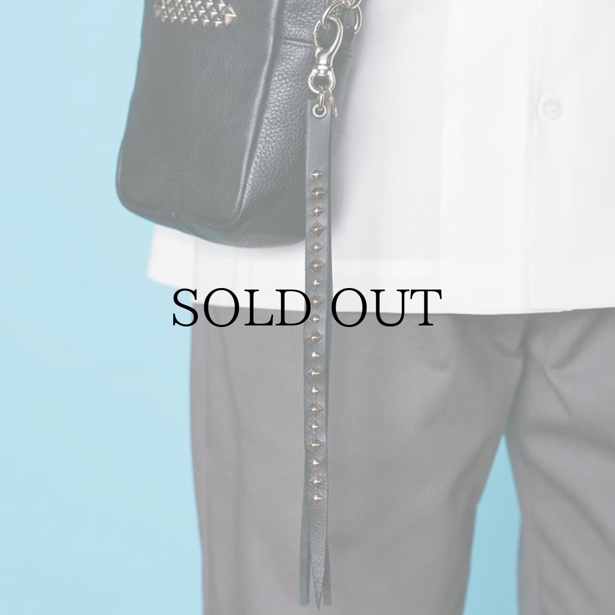 画像5: CALEE(キャリー) / STUDS LEATHER ASSORT KEY RING <TYPE II> A (5)