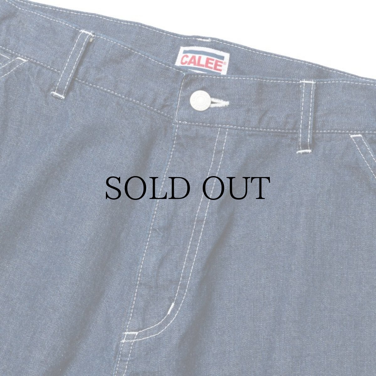 画像3: CALEE(キャリー) / 9.5OZ DENIM PAINTER PANTS (3)