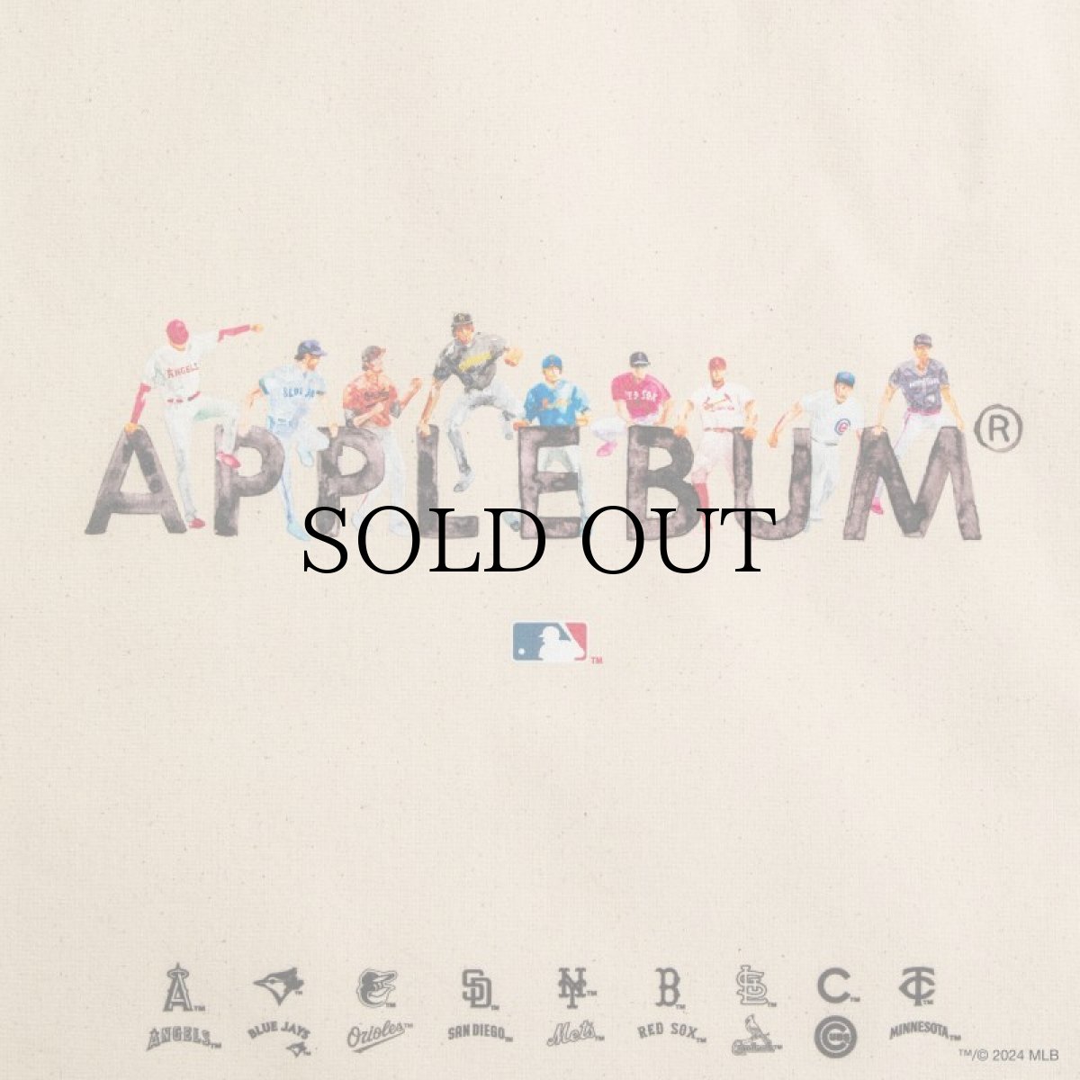 画像10: APPLEBUM(アップルバム) / “9 PLAYERS” TOTEBAG (10)