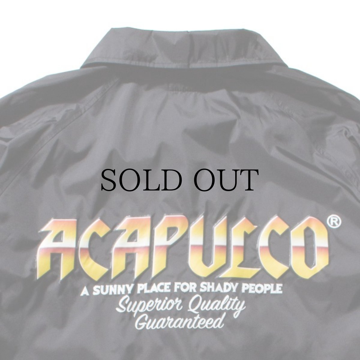 画像9: 【30%OFF】ACAPULCO GOLD / KNIGHT LOGO NYLON JACKET (9)