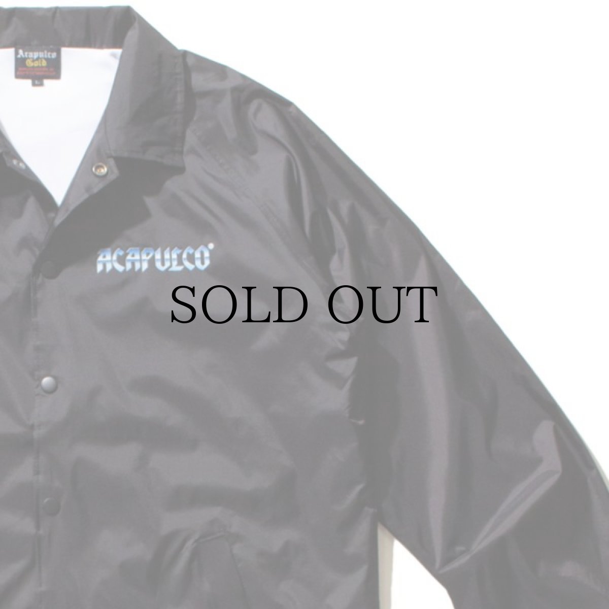 画像8: 【30%OFF】ACAPULCO GOLD / KNIGHT LOGO NYLON JACKET (8)