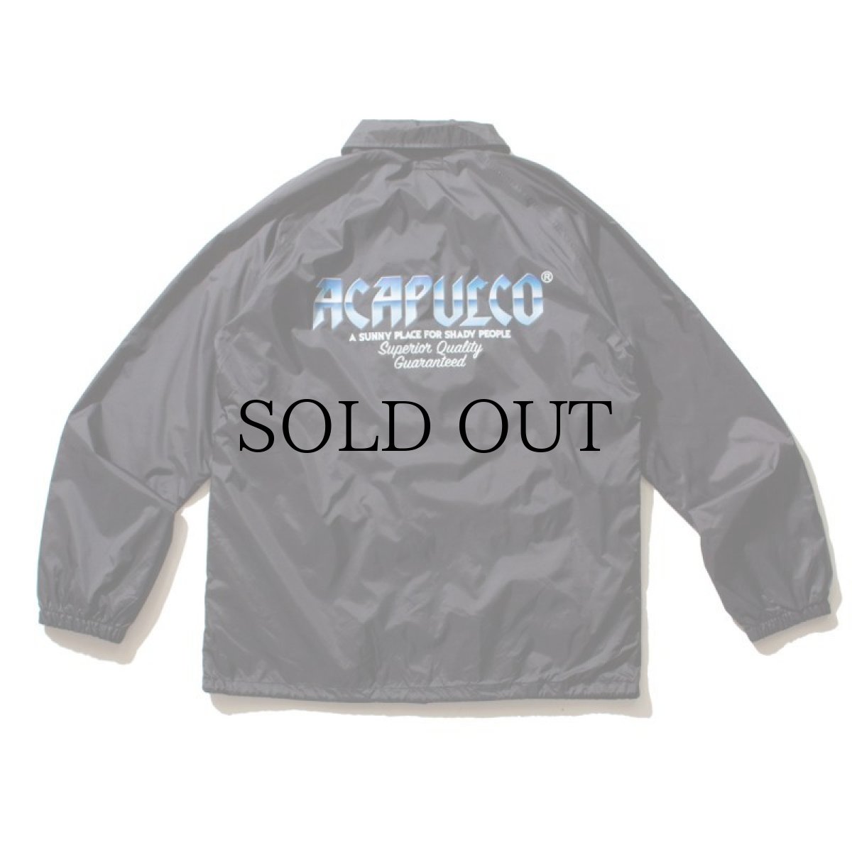 画像4: 【30%OFF】ACAPULCO GOLD / KNIGHT LOGO NYLON JACKET (4)
