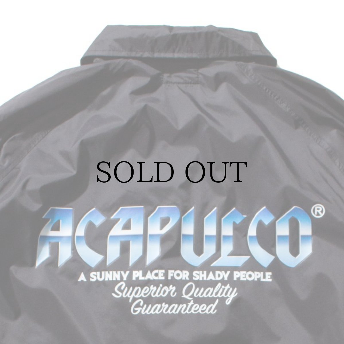 画像10: 【30%OFF】ACAPULCO GOLD / KNIGHT LOGO NYLON JACKET (10)