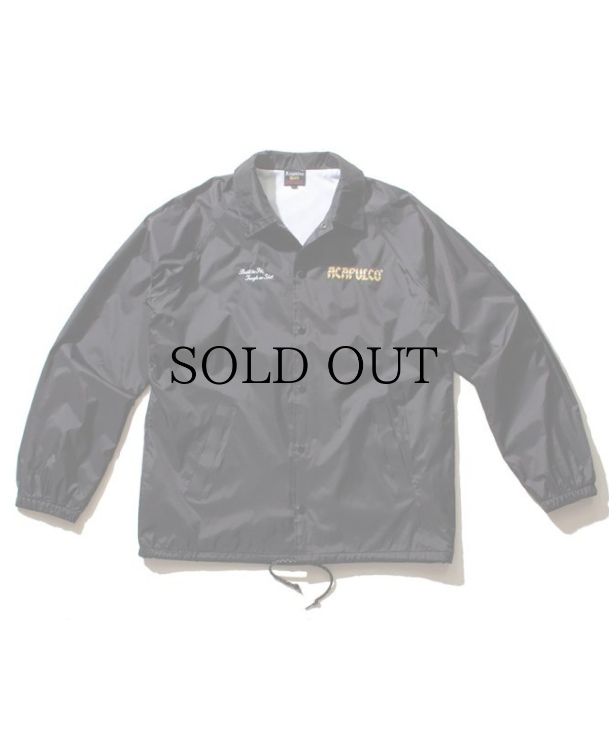 画像1: 【30%OFF】ACAPULCO GOLD / KNIGHT LOGO NYLON JACKET (1)