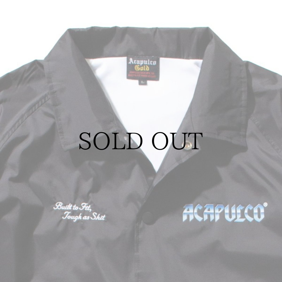 画像6: 【30%OFF】ACAPULCO GOLD / KNIGHT LOGO NYLON JACKET (6)