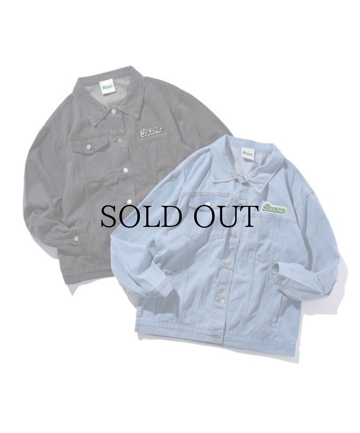 画像1: BLEND(ブレンド) / "BLEND" LIGHT DENIM JACKET (1)