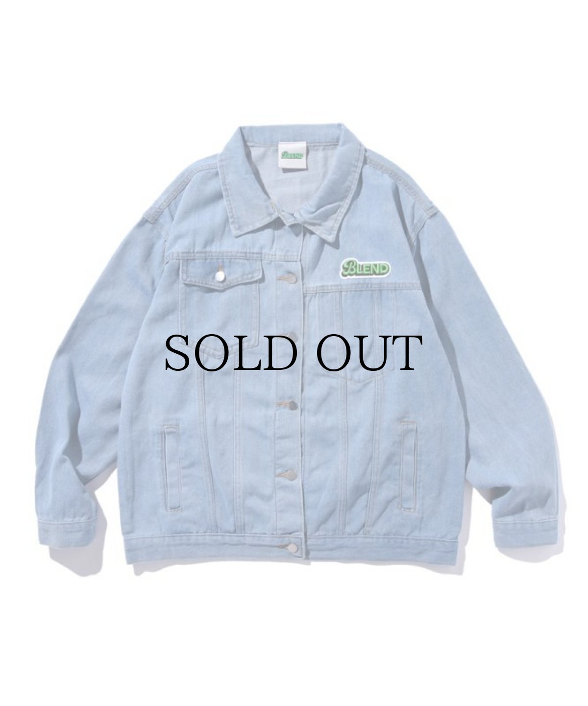 画像2: BLEND(ブレンド) / "BLEND" LIGHT DENIM JACKET (2)