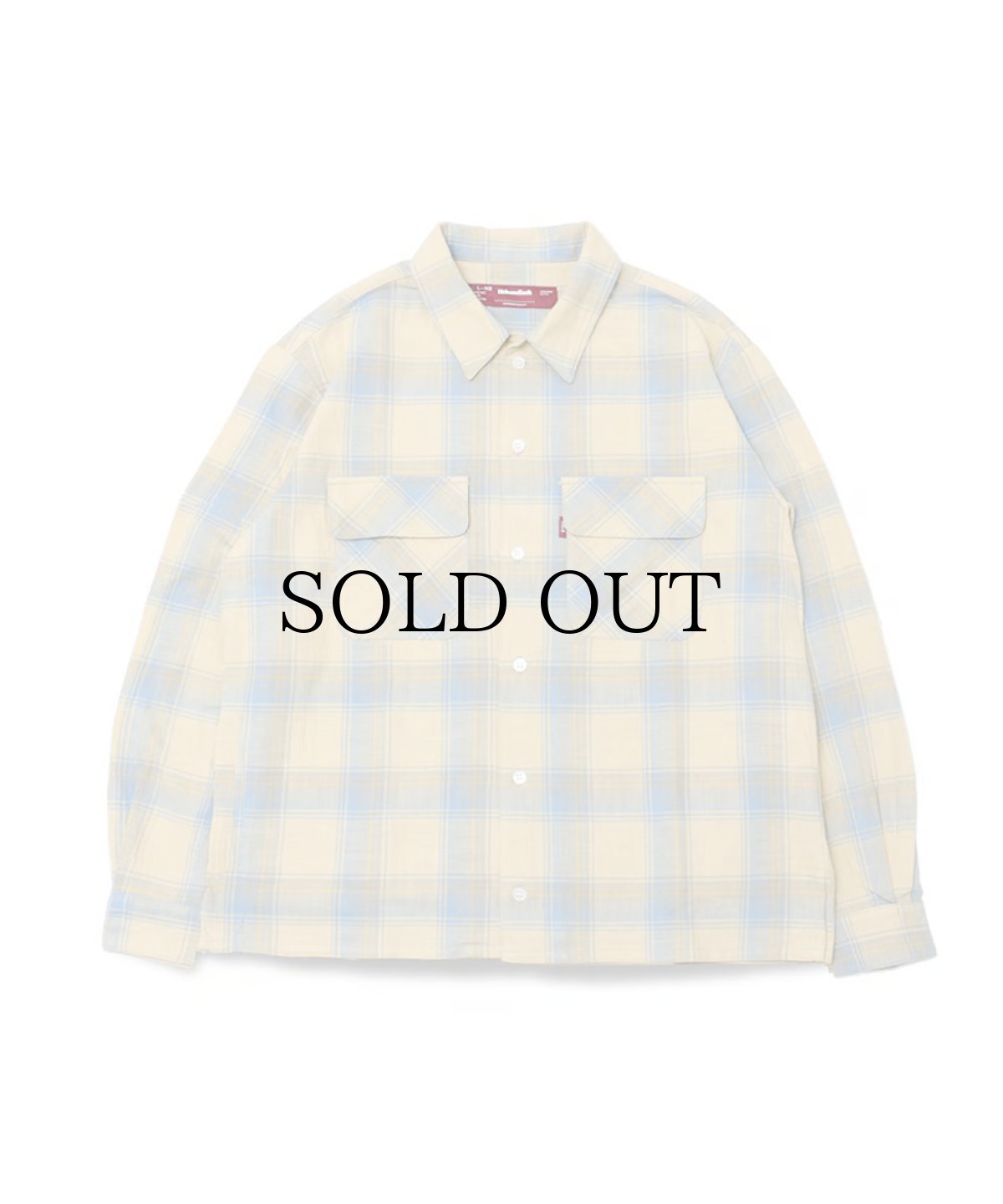 画像2: HIDEANDSEEK(ハイドアンドシーク) / Check L/S Shirt(24ss) (2)