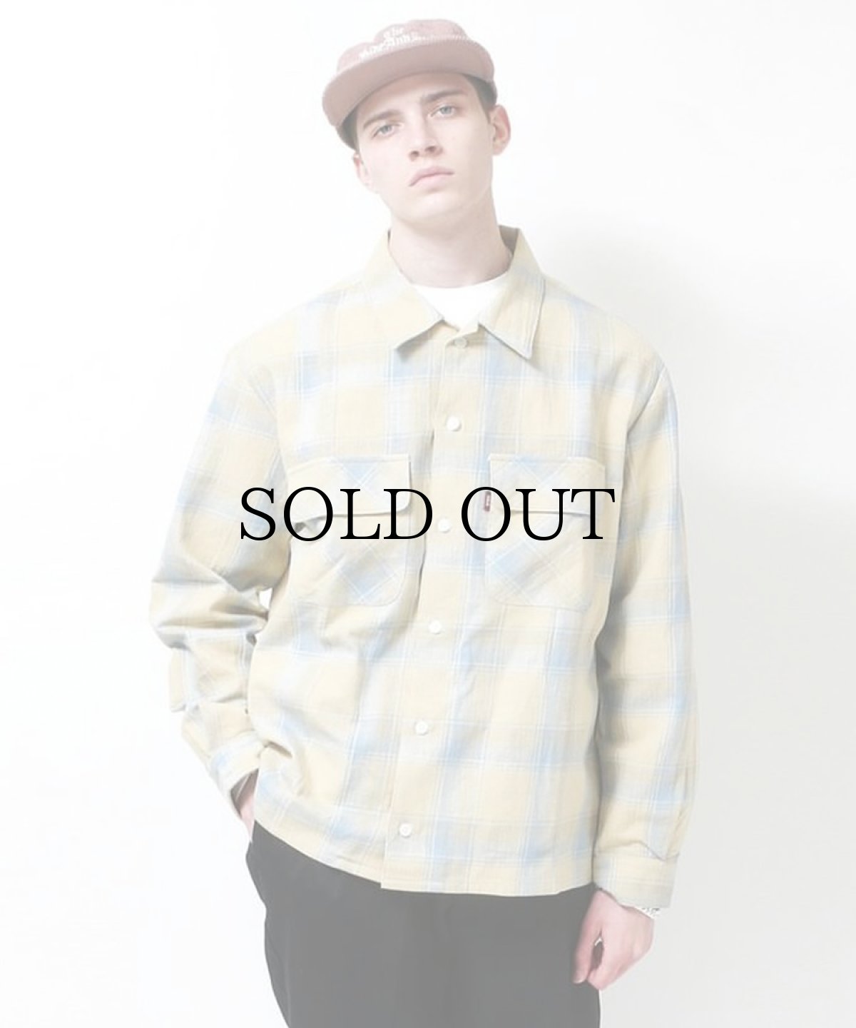 画像4: HIDEANDSEEK(ハイドアンドシーク) / Check L/S Shirt(24ss) (4)