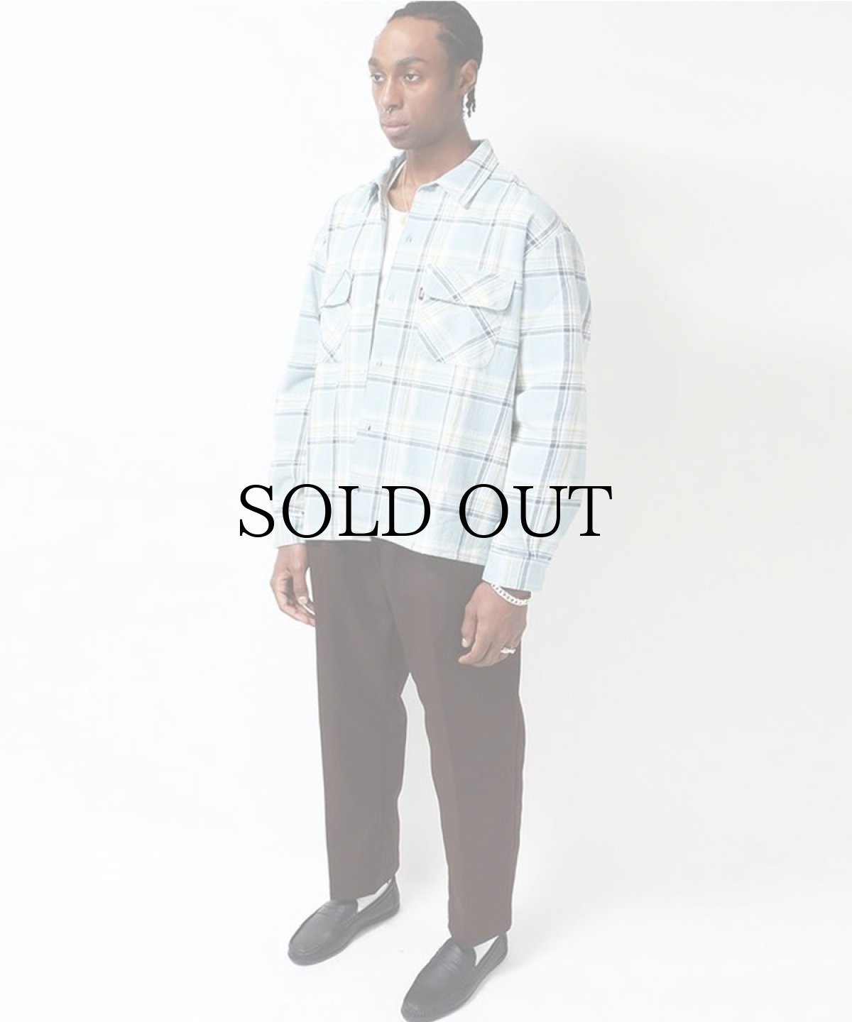 画像5: HIDEANDSEEK(ハイドアンドシーク) / Check L/S Shirt(24ss) (5)