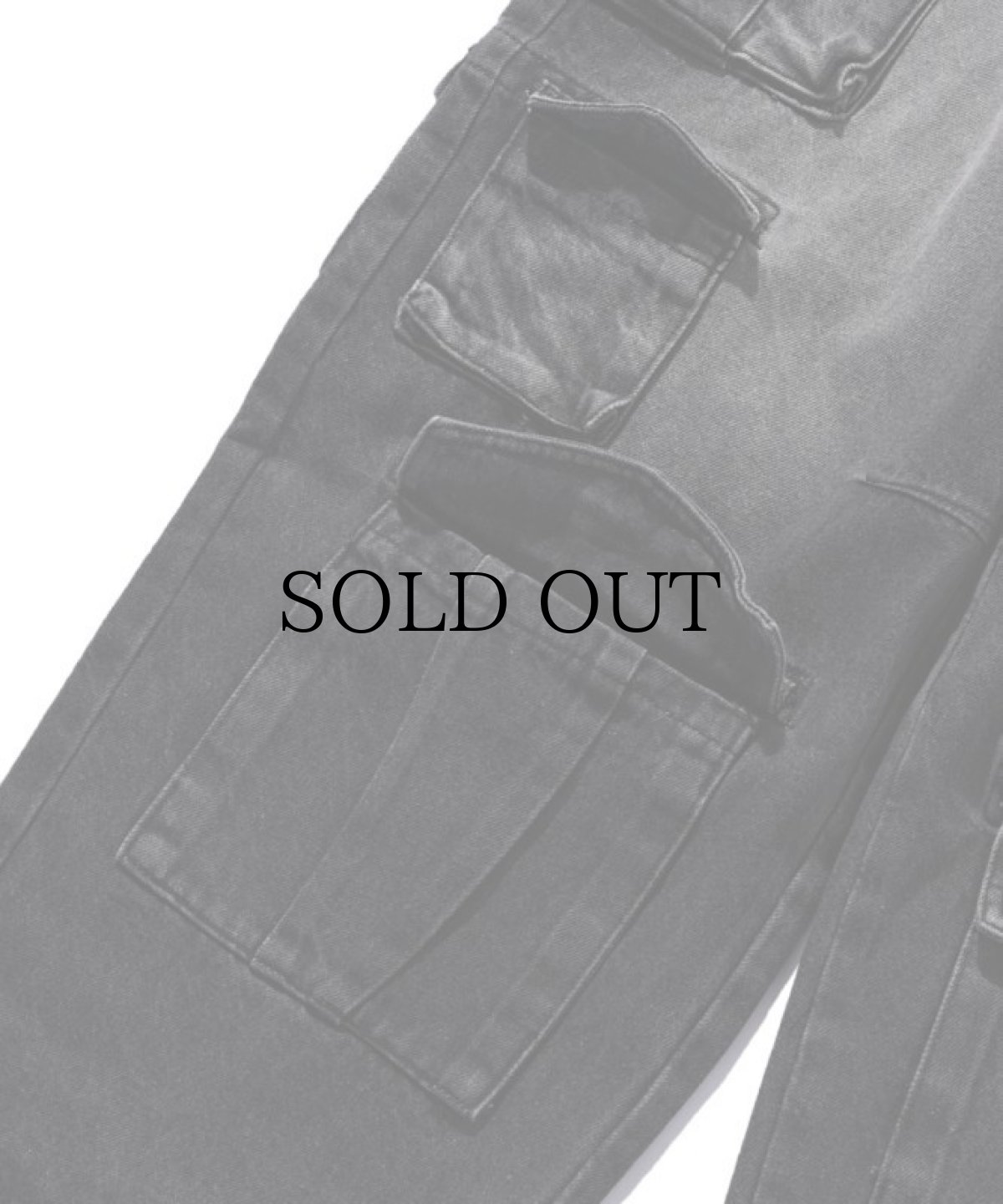 画像5: EL REIGN / "FEAR" TEN POCKETS DENIM CARGO (5)