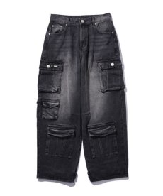 画像2: EL REIGN / "FEAR" TEN POCKETS DENIM CARGO (2)