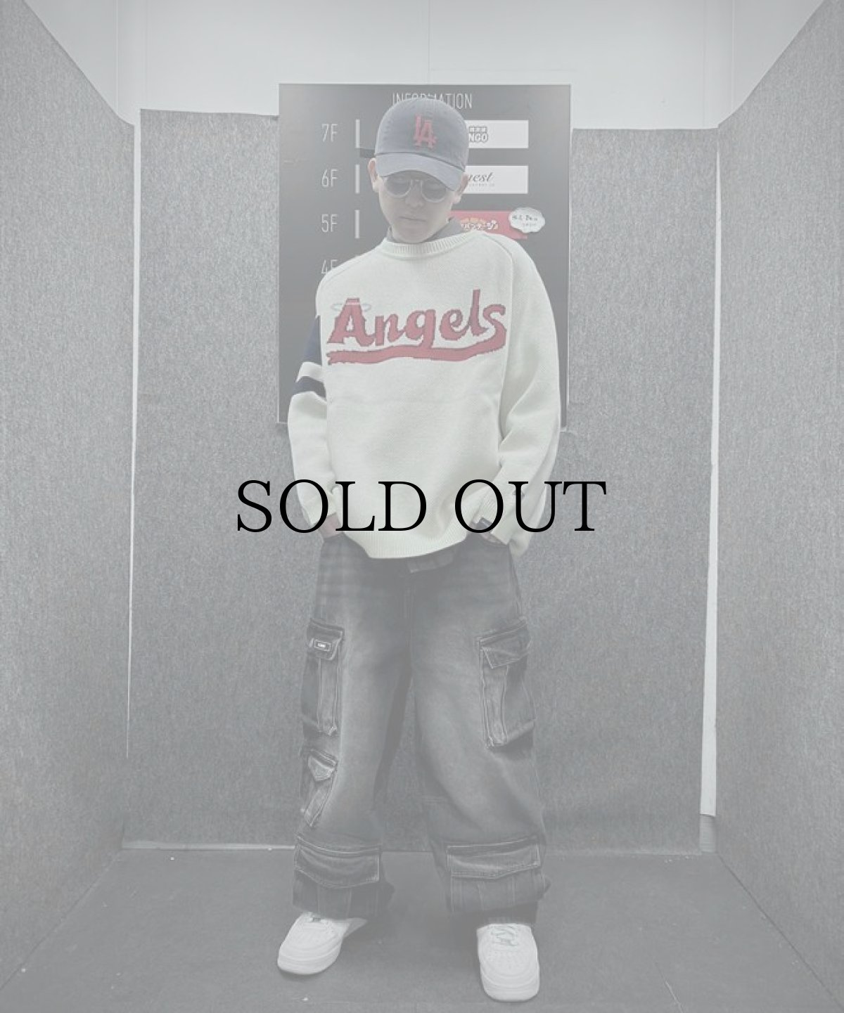 画像13: APPLEBUM(アップルバム) / "LOS ANGELES ANGELS" KNIT SWEATER (13)