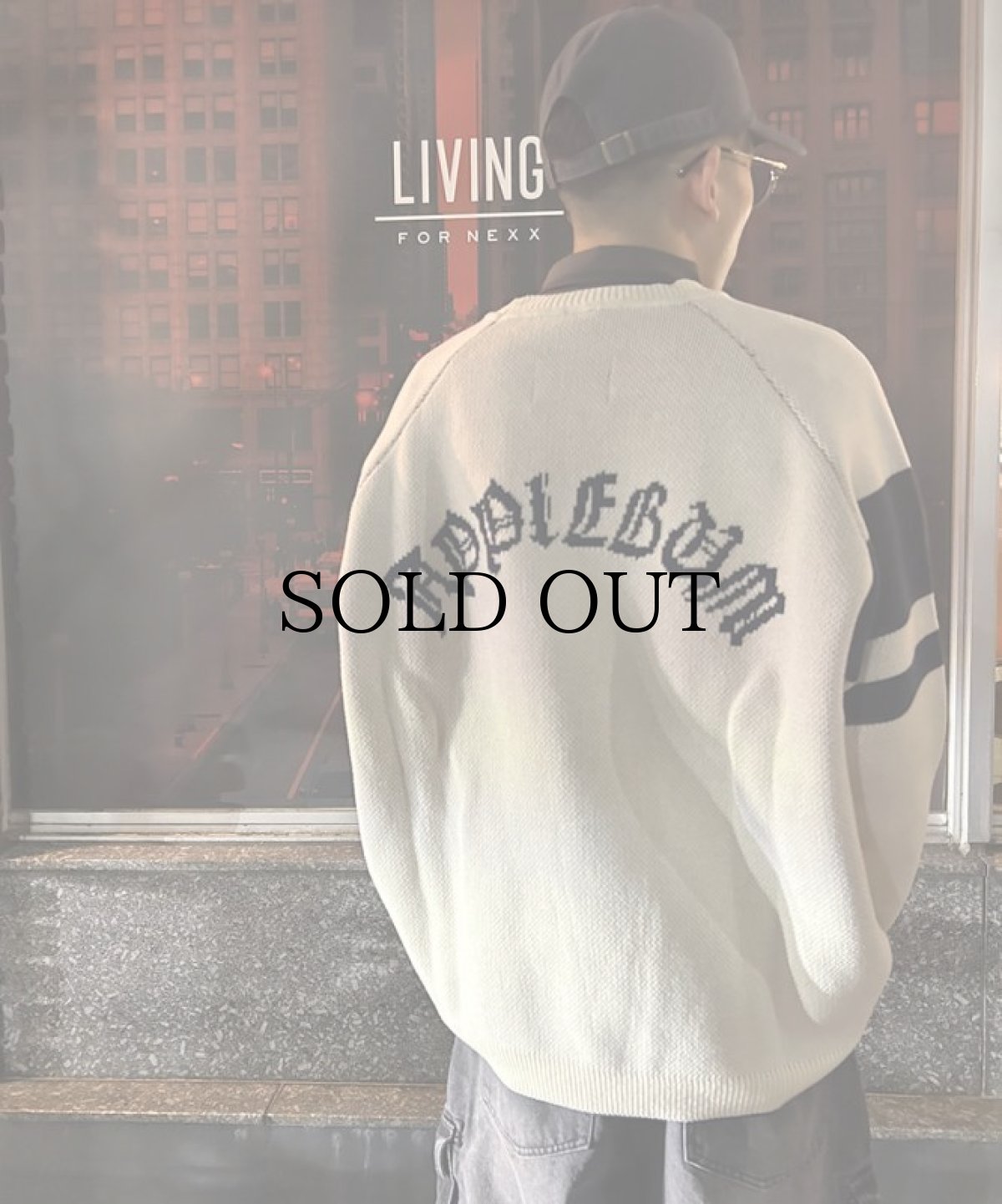 画像2: APPLEBUM(アップルバム) / "LOS ANGELES ANGELS" KNIT SWEATER (2)