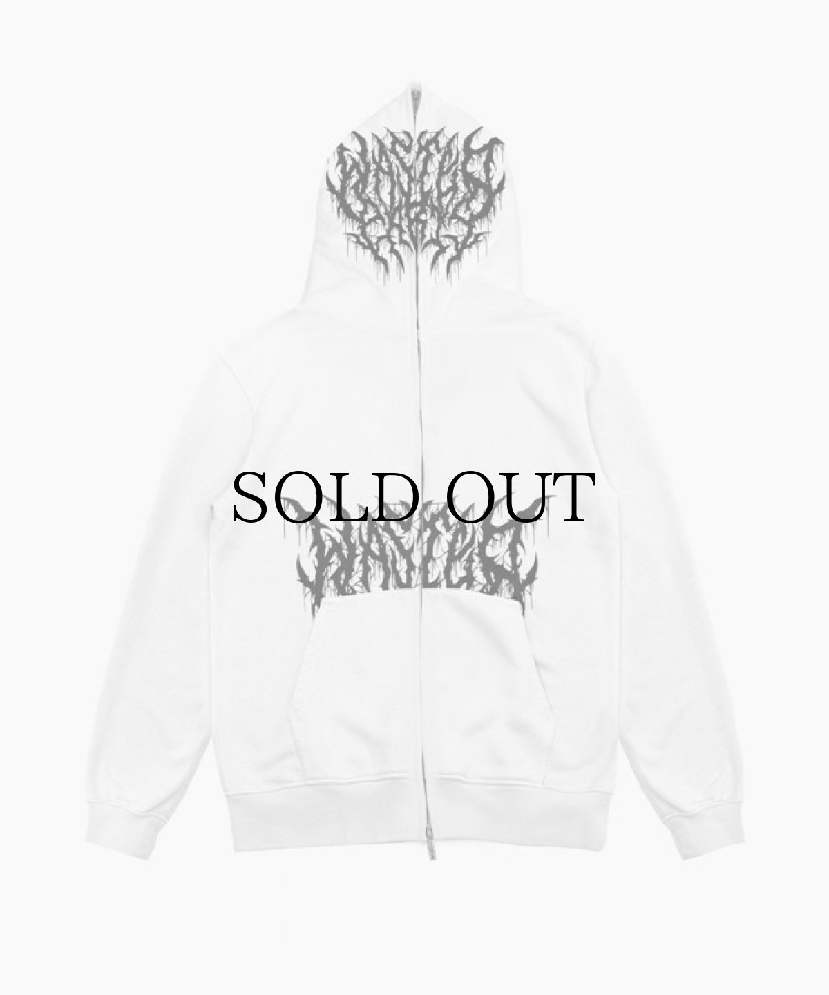 画像2: WASTED PARIS(ウェイステッド パリ) / HOODIE FULL ZIP BLITZ (2)